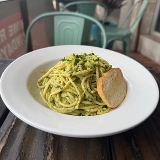 Macadamia Pesto Pasta