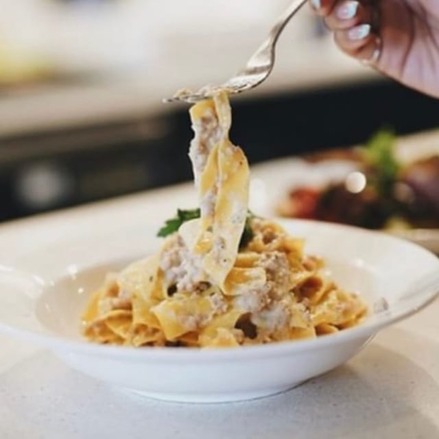 Pork Bolognese Bianco.