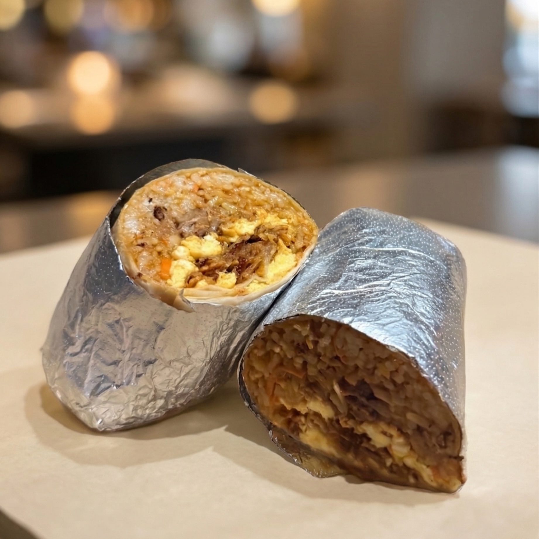 Island Smoke Loco Moco Burrito.
