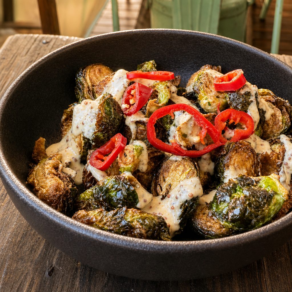 Creamy Brussel Sprouts.