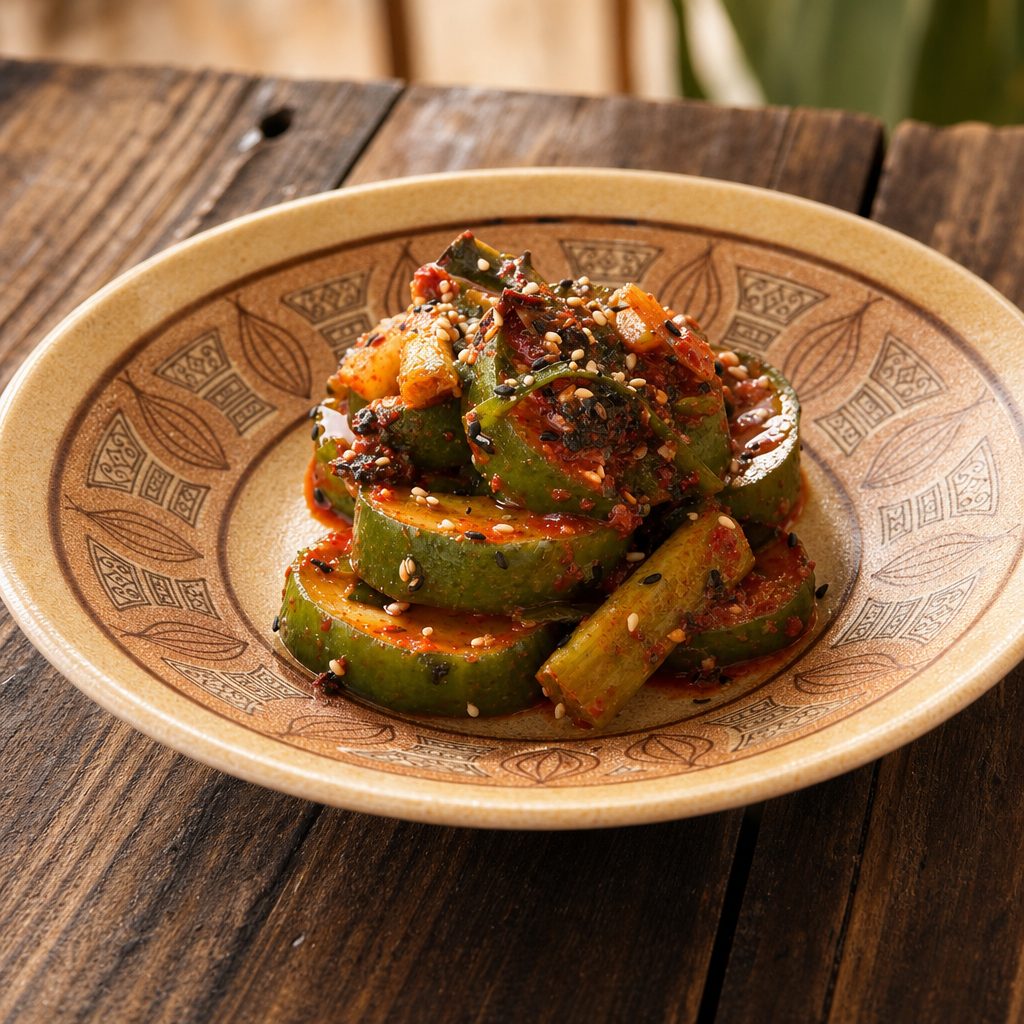 Spicy Cucumber Salad.